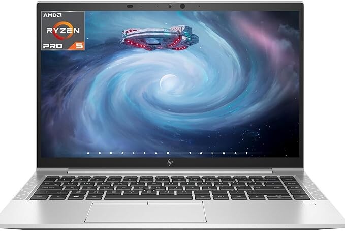 HP EliteBook 845 G7 CTO AMD Ryzen™ 5 PRO 4650U 256GB SSD 16GB 14"; (1920x1080) WIN11 Pro PIKE SILVER backlit Keyboard FP Reader (מחודש יצרן )