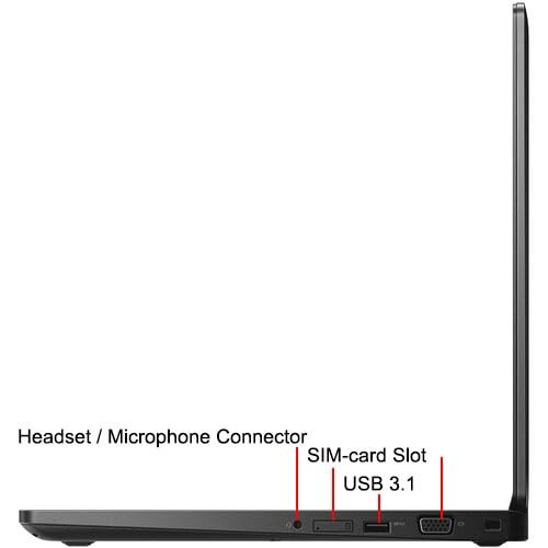 מחשב נייד עסקי Dell Latitude 5590, 15.6 אינץ';'; FHD TUCH (1920x1080), Intel Core i5-8350U, 8GB DDR4 RAM, 256GB SSD, Win 10 Pro (מחודש)